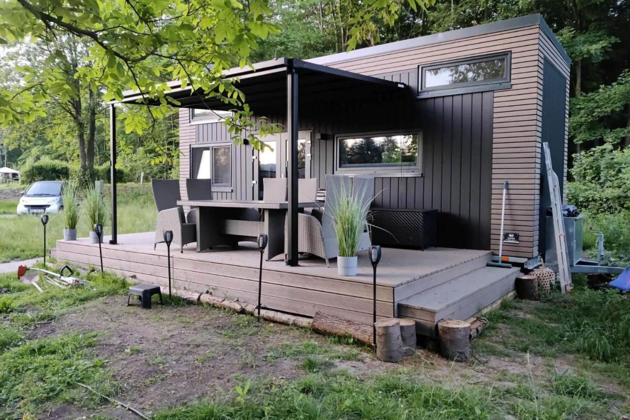 Tiny House Ithblick Direkt Am See Salzhemmendorf Luaran gambar