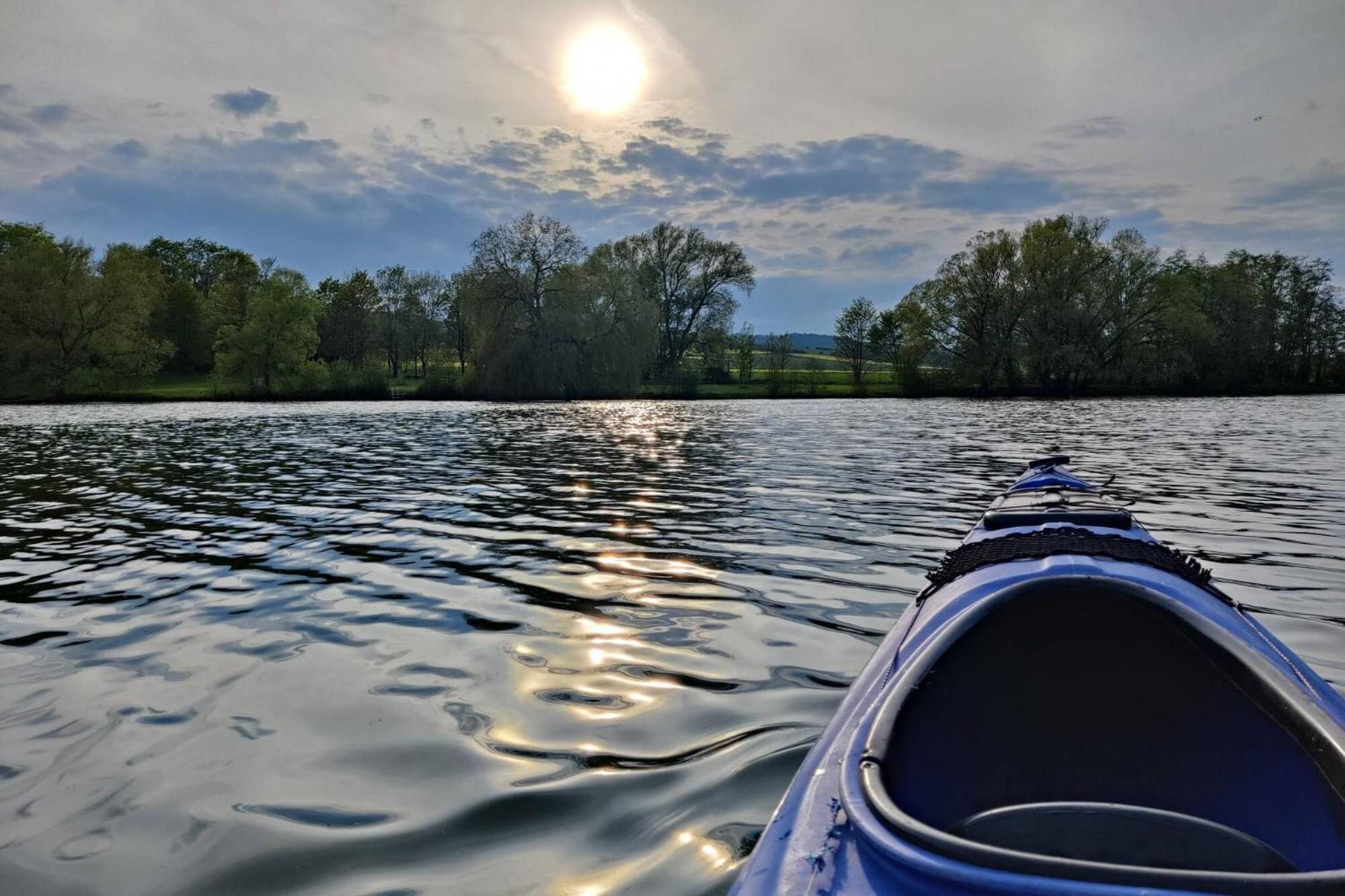 Tiny House Ithblick Direkt Am See Salzhemmendorf Luaran gambar