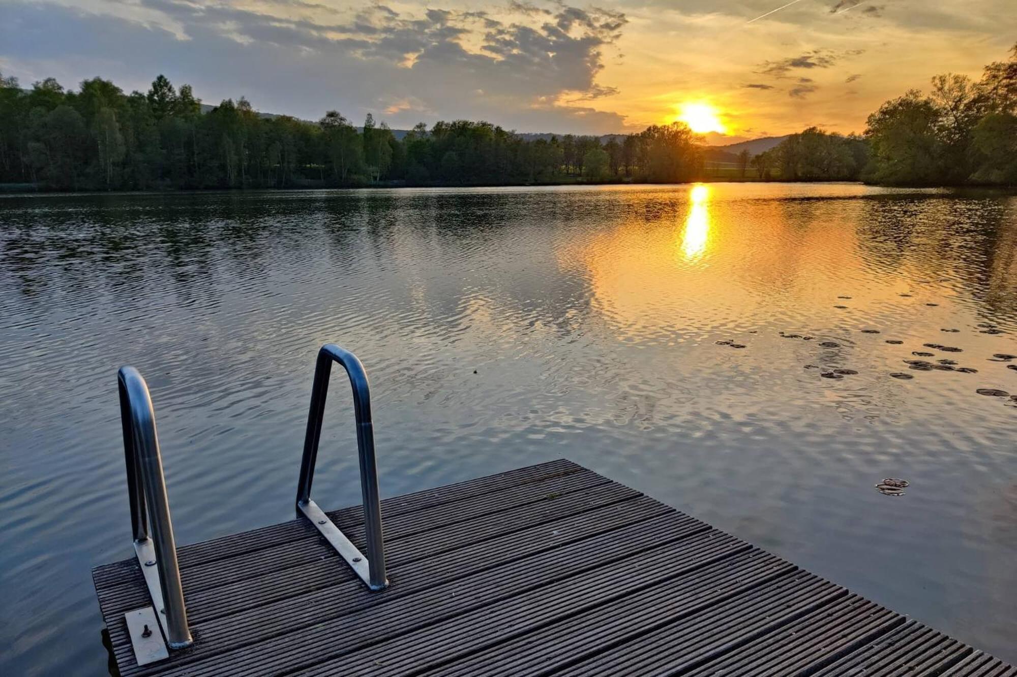 Tiny House Ithblick Direkt Am See Salzhemmendorf Luaran gambar